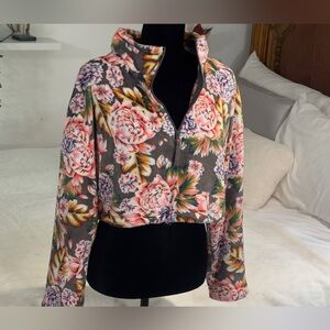 Urban Outfitters Cropped Quarter Zip